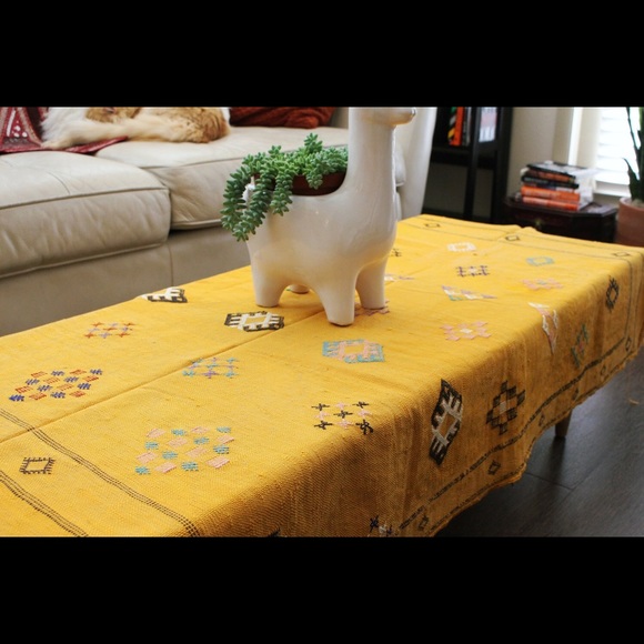 Moroccan Cactus Silk Rug - Picture 3 of 3